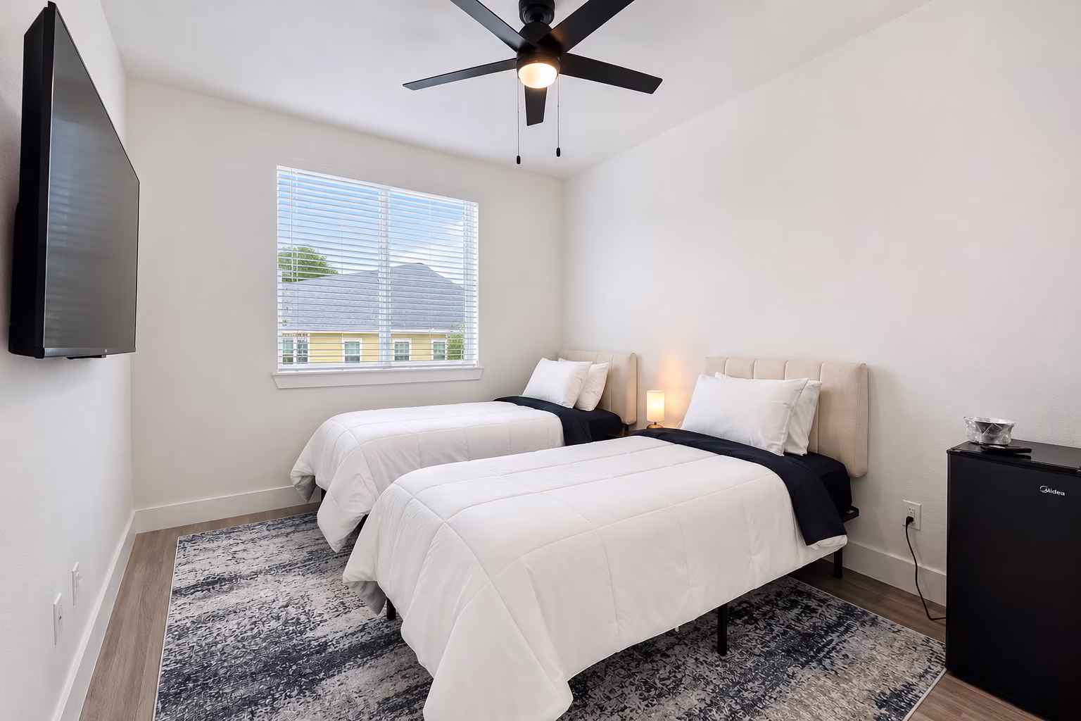 Private suite inside a Bishop Arts townhome