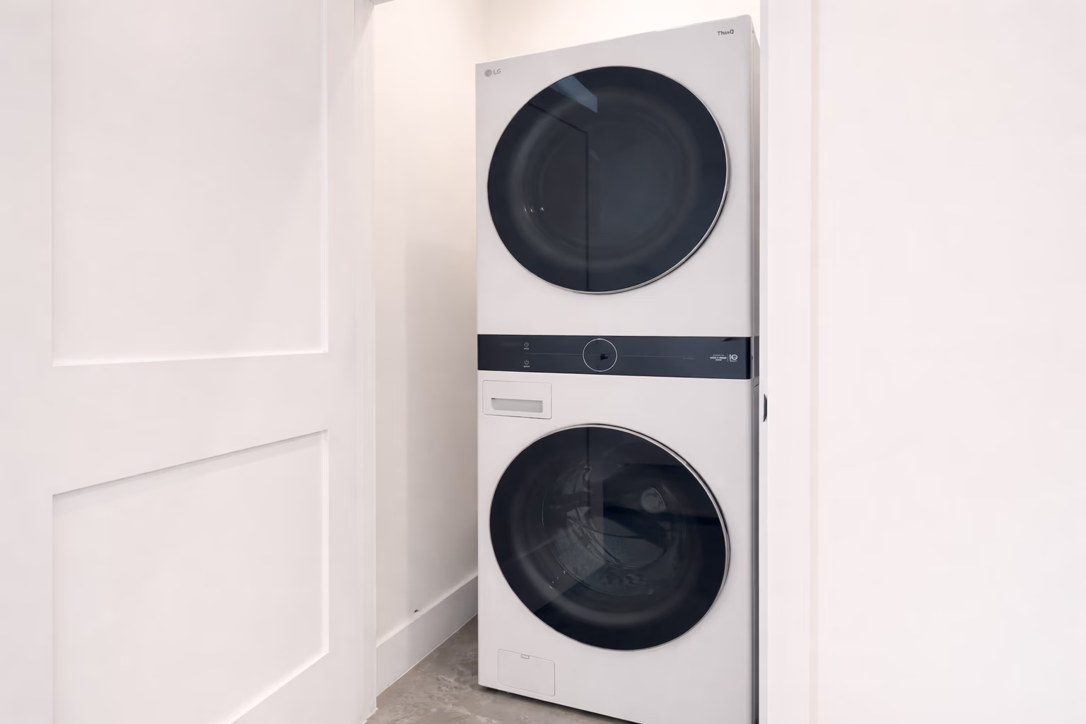 In-unit washer and dryer